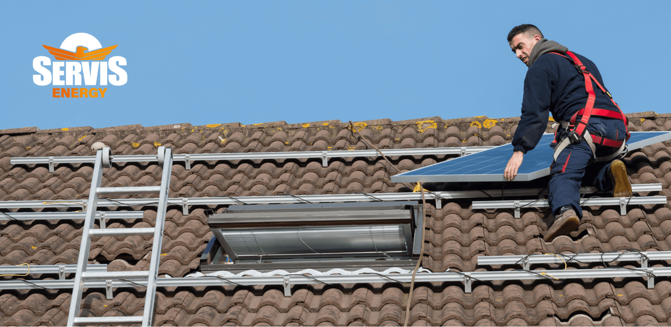 instalar painéis solares em diferentes estruturas