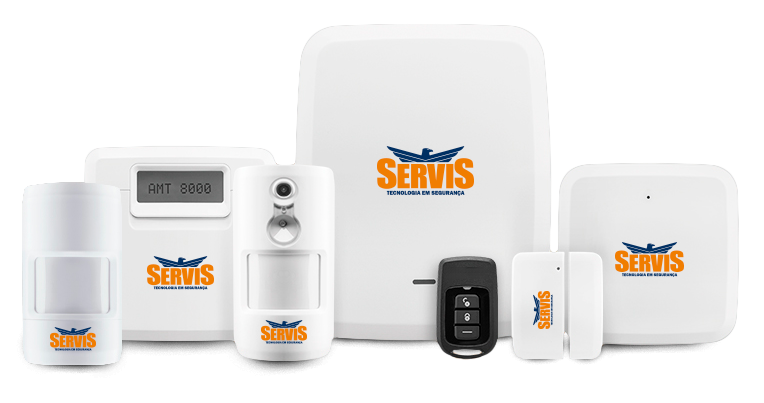 kit alarmes monitorados Servis
